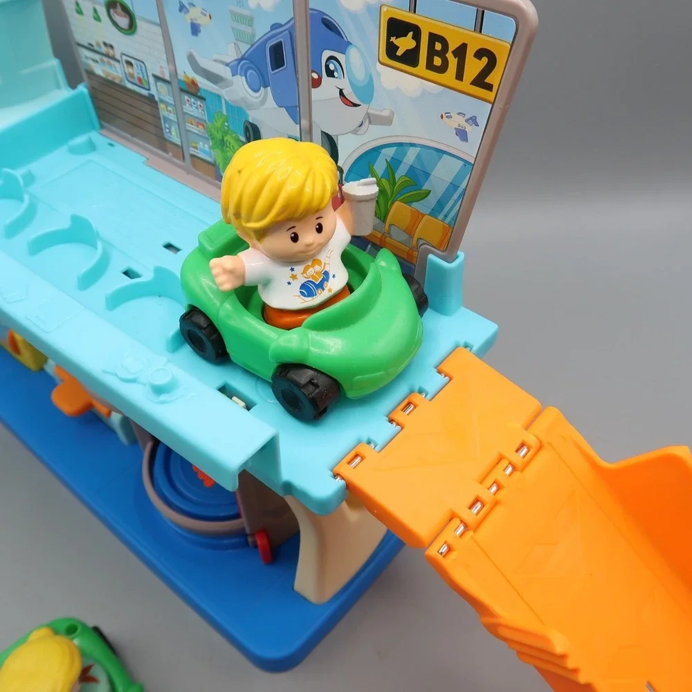 2024 Fisher-Price Little People Toddler Toy Everyday Adventures Airport Playset